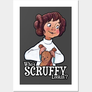 Who's Scruffy Looking? Posters and Art